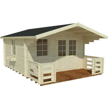 Zahradní domek Zahradní chata 28 mm PALMAKO Kristian 360X500 (Zahradní chata se stěnovicí 28 mm )