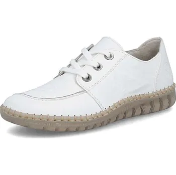 Dámské polobotky Dámské polobotky RIEKER N2402-80 bílá S6 43