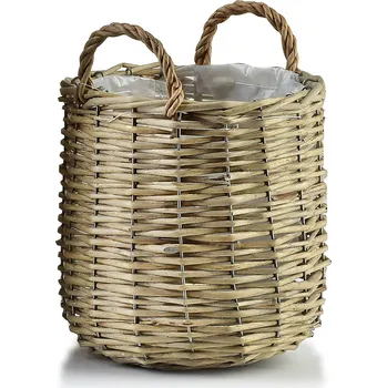 Úložný box Kulatý košík GUSTAV M 26 cm béžový