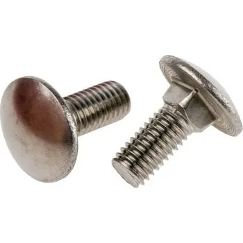 Šroub Vratový šroub, Prostý, Nerezová ocel, M8, délka: 20mm