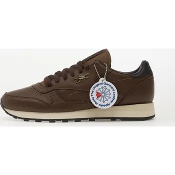 Pánské tenisky Tenisky Reebok Classic Leather Simple Brown/ Chalk/ Washed Black EUR 42.5