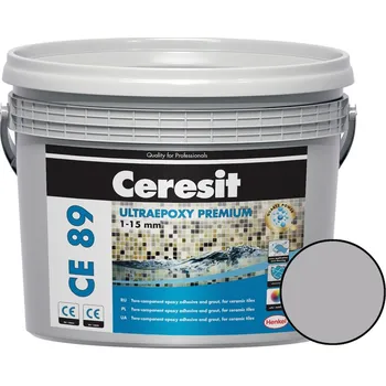 Spárovací hmota Ceresit Spárovací hmota CE 89 UltraEpoxy Premium concrete gray 2,5 kg R2T CE89809