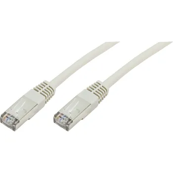 Datový kabel LogiLink 992298 RJ45 síťové kabely, propojovací kabely CAT 5e SF/UTP 10.00 m šedá 1 ks
