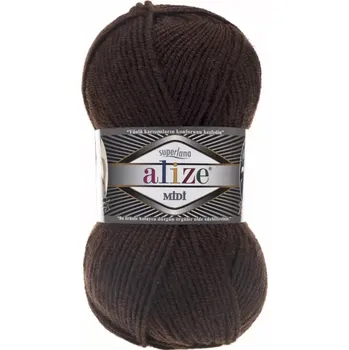 Superlana Midi - 26 hnědá tmavá