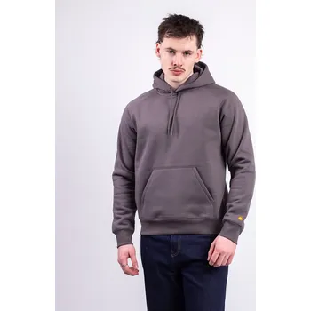Pánská mikina Carhartt WIP Hooded Chase Sweat Porphyry/Gold L