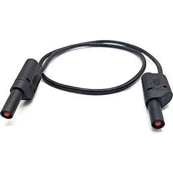 Měřicí kabel Mueller Electric 22.421-1.5M-0 měřicí kabel banánková zástrčka 4 mm banánková zástrčka 4 mm 1.5 m černá 1 ks