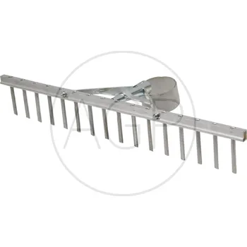 Hrábě Hliníkové hrábě bez násady o šířce 700 mm, počet hrotů 16