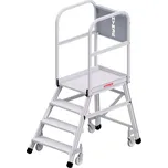 Pojízdná hliníková plošina HYMER 4 nášlapy