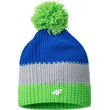Čepice 4F Dětská zimní čepice H4Z19-JCAM003 Multicolour one_size