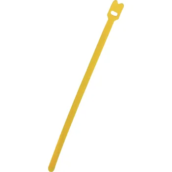 Zip FASTECH® kabelový manažer na suchý zip ke spojování háčková a flaušová část (d x š) 200 mm x 7 mm žlutá 100 ks