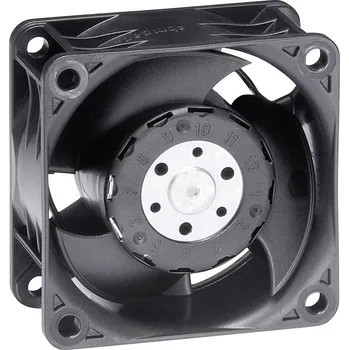 Průmyslový ventilátor EBM Papst 612 J/2H axiální ventilátor, 12 V/DC, 70 m³/h, (d x š x v) 60 x 60 x 32 mm, 9292512001