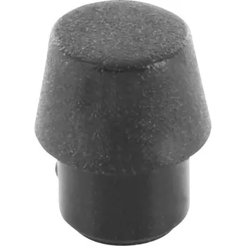 podstavná nožka přístrojová kulatá, šroubovací černá (Ø x v) 9 mm x 10 mm 1 ks