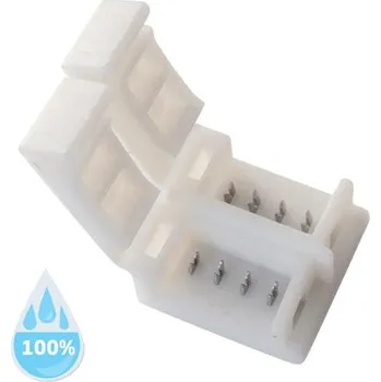 LED páska Tipa Spojka nepájivá pro RGB LED pásek 5050 30,60LED/m 10mm, voděodolný IP68