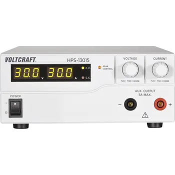 Laboratorní zdroj VOLTCRAFT HPS-13015 laboratorní zdroj s nastavitelným napětím, 1 - 30 V/DC, 0 - 15 A, 450 W, Remote, výstup 1 x, HPS-13015