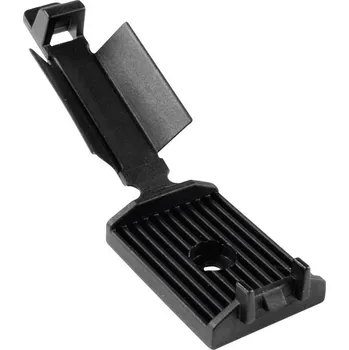 Stahovací páska Držák plochého kabelu šroubovatelné HellermannTyton FKH50-HIR-BK-C1 černá 1 ks