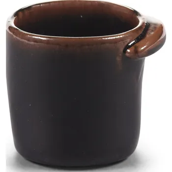 Serax, Hrnky na kávu Out of Lines, 120 ml, hnědo-černé, 2 ks - Formadore