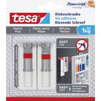 Izolační páska tesa 77775 Nastavitelná lepicí šroub bílá Množství: 2 ks