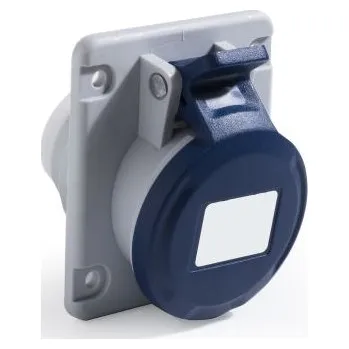 Elektrická zásuvka 10º SOCKET 32A 2P plus G 4H 240V IP44