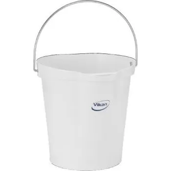 kbelík Kbelík 12L Polypropylen, Bílá s rukojetí