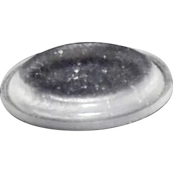 TOOLCRAFT PD2122C podstavná nožka přístrojová samolepicí, kulatá transparentní (Ø x v) 12.7 mm x 1.8 mm 1 ks