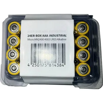 Článková baterie Varta Micro LR03 úložný box na baterie alkalicko-manganová 1200 mAh, 1300 mAh 1.5 V 24 ks