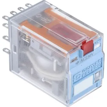 Relé Relé bez blokování 4PDT zásuvné 230V ac C9