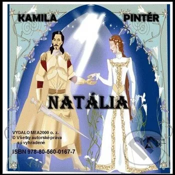 Kniha Natália - Kamila Pintér MEA2000