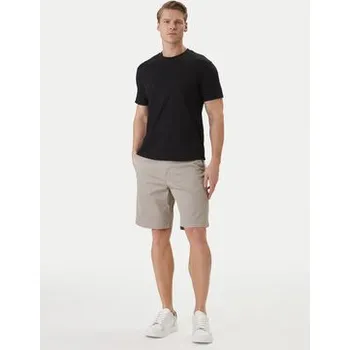 Pánské oblečení Calvin Klein Šortky z materiálu LV04LB600G Khaki Regular Fit 33