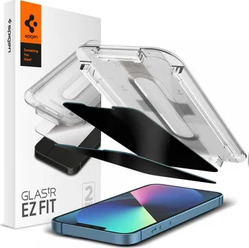 Pouzdro na mobilní telefon Spigen - Glas.tR EZ-FIT (2 balení) - iPhone 13 Pro Max - Ochrana osobních údajů