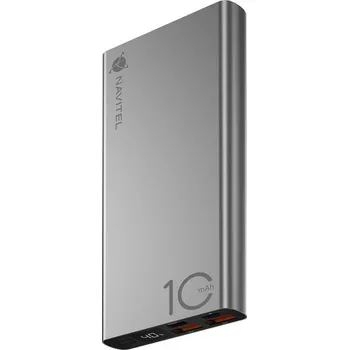 Powerbanka Powerbanka Navitel 10 000mAh AL Silver