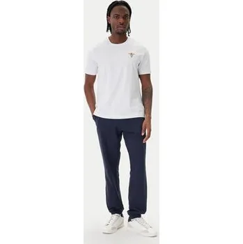 Pánské tričko Aeronautica Militare T-Shirt 261TS1580UJ00372 Bílá Regular Fit 4XL