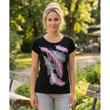 Dámské tričko Dámské triko ALTISPORT CARRYOVER ALW112122 ČERNORŮŽOVÁ S