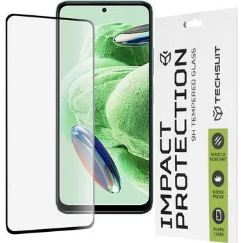 Techsuit - 111D Full Cover / Full Glue Glass - Poco X5 - černý