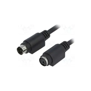 Elektrická zásuvka CAB-PS2WG/5-BK