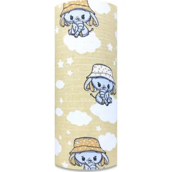 látková plena Ega Kids TETRA plena - slon béžová