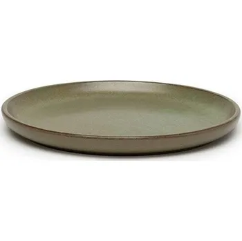 Talíř Serax, Talíře na chléb Surface, 16 cm, tmavě zelené, 4 ks - Formadore