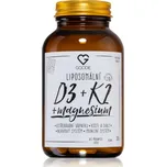 Goodie Liposomální D3 + K2 + magnesium kapsle pro podporu správného vstřebávání vápníku a fosforu 30 cps