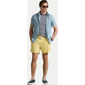 Pánské plavky Polo Ralph Lauren Plavecké šortky 710957782504 Žlutá Classic Fit XL