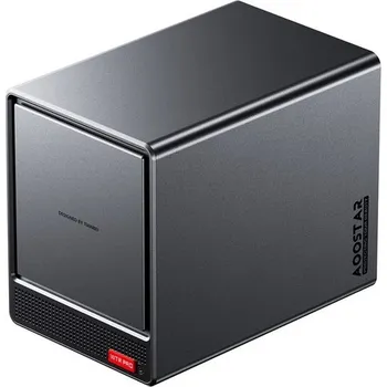 Stolní počítač AOOSTAR WTR Pro NAS Mini PC Barebone, AMD Ryzen 7 5825U, HDMI+DP+Type-C, WiFi 6, 2*USB 3.0 2*USB 2.0 2*2,5G RJ45, EU zástrčka