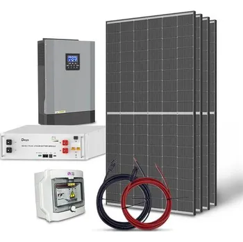 solární set Tipa Solární sestava ostrovní TRINA 1780Wp, baterie LiFePO4 48V 100Ah, měnič 48V/230VAC 5500W