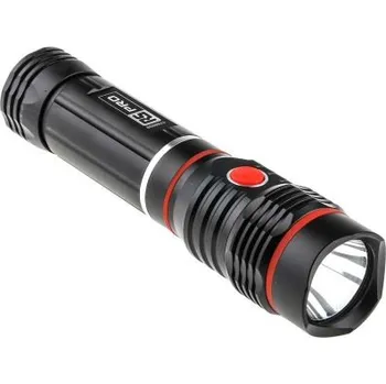 Svítilna Kapesní svítilna 4 x AAA, typ žárovky: LED Kapesní svítilna Ne, rozsah: 236 m, Hliník, svítivost: 250 lm, IPX4 Černá