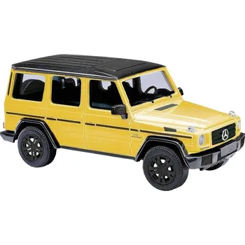 Modelová železnice Busch 51472 H0 model osobního automobilu Mercedes Benz Třída G Edition 35 ŽLUTÁ