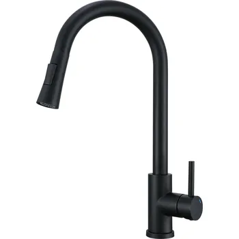 Vodovodní baterie Ruvetti Edera kuchyňská baterie stojící černá 1003MB