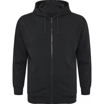 Pánská mikina North Latitude mikina pánská full zip sweat černá 5XL