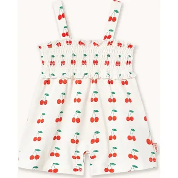 Dupačky Dětské bavlněné dupačky Tinycottons CHERRIES ONE-PIECE SS26.021 bílá 00X, vel. 68