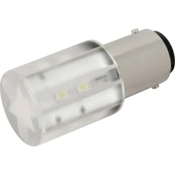 CML Innovative Technologies 1856035W indikační LED studená bílá BA15d 24 V/DC, 24 V/AC 1400 mcd