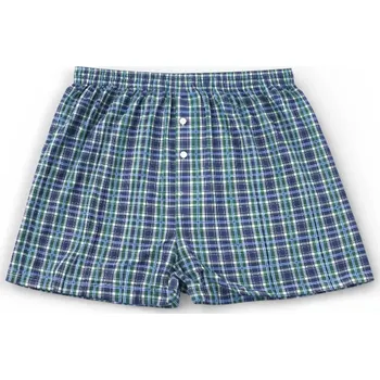 Trenýrky Pohodlné pánské trenky nadměrné velikosti různé vzory Zelený 7XL