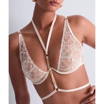 Souprava dámského spodního prádla Postroj AUBADE (6C93-30), Barva světle tělová, Velikost Univerzální