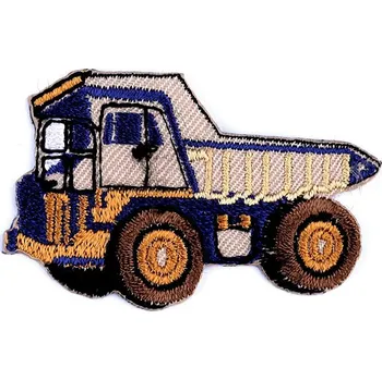 Nášivka Nažehlovačka nákladní auto, traktor, bagr, vláček, míchačka, barva 15 béžová světlá náklaďák