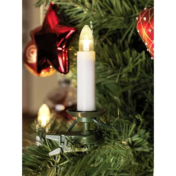 Dekorativní svítidlo Konstsmide 2010-020 osvětlení na vánoční stromeček vnitřní 230 V Počet žárovek 16 LED teplá bílá Délka světel: 7.5 m